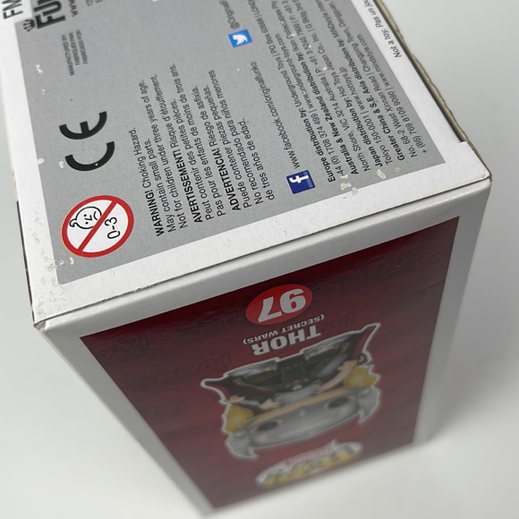 Funko Pop Thor Secret Wars 97 Marvel Collector Corps Exclusive NIB - Picture 11 of 14